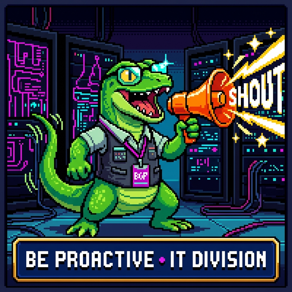 Biawak IT Megaphone Action